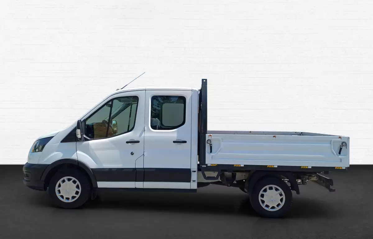 Ford Transit 350M 2.0 Eb Çift Kabin Orta Şasi Trend Kasalı 170HP