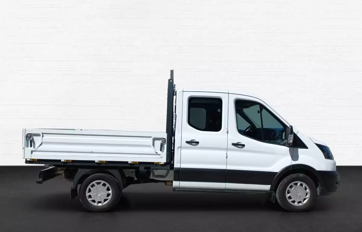 Ford Transit 350M 2.0 Eb Çift Kabin Orta Şasi Trend Kasalı 170HP