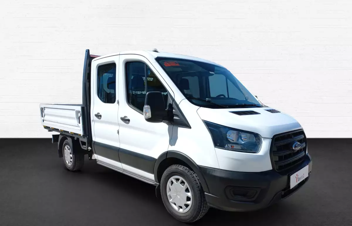 Ford Transit 350M 2.0 Eb Çift Kabin Orta Şasi Trend Kasalı 170HP