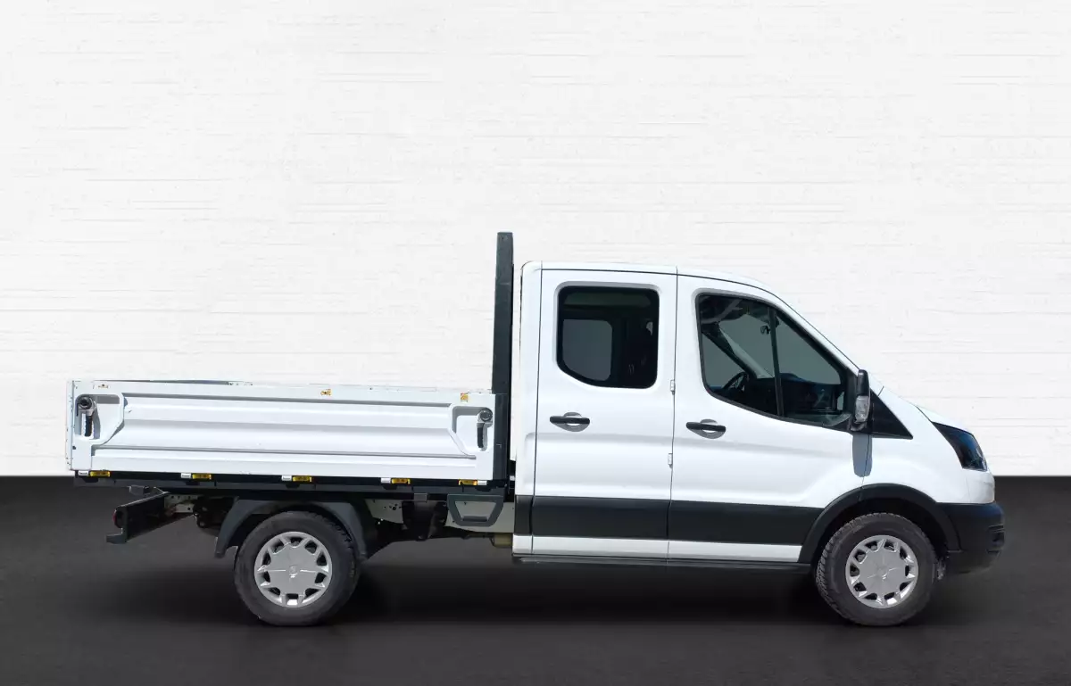 Ford Transit 350M 2.0 Eb Çift Kabin Orta Şasi Trend Kasalı 170HP