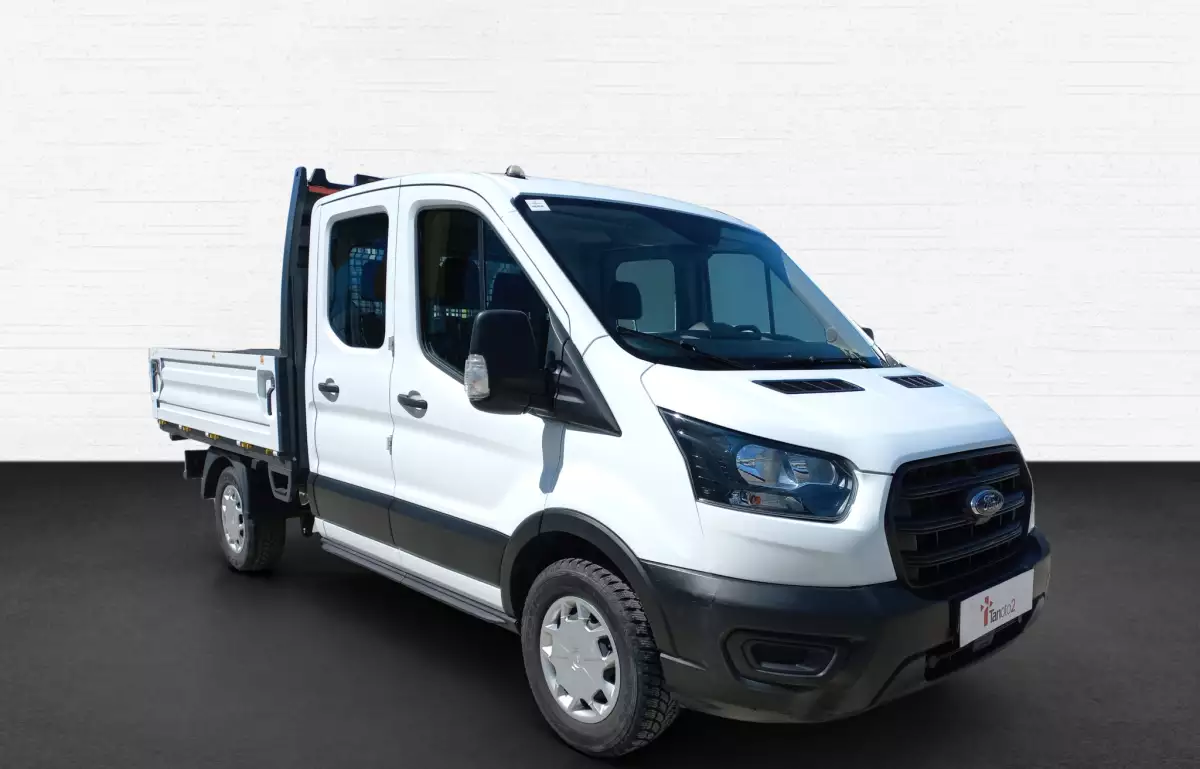 Ford Transit 350M 2.0 Eb Çift Kabin Orta Şasi Trend Kasalı 170HP