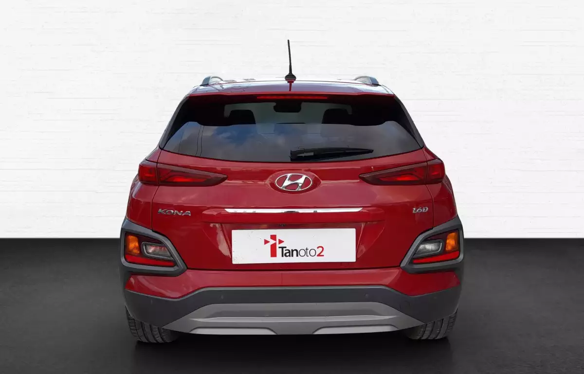 Hyundai Kona 1.6 Crdi Elite Smart Kirmizi Srf Dct 136HP