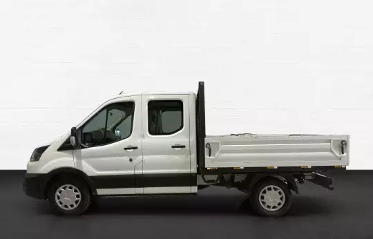 Ford Transit 350M 2.0 Eb Çift Kabin Orta Şasi Trend Kasalı 170HP