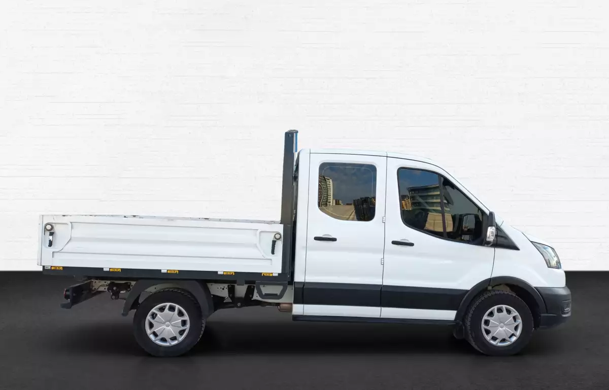 Ford Transit 350M 2.0 Eb Çift Kabin Orta Şasi Trend Kasalı 170HP