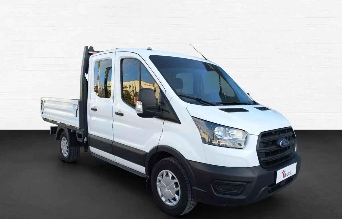 Ford Transit 350M 2.0 Eb Çift Kabin Orta Şasi Trend Kasalı 170HP