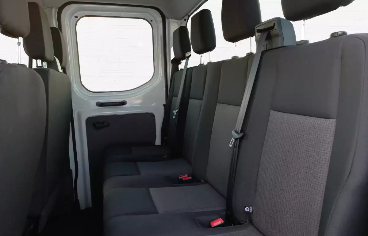 Ford Transit 350M 2.0 Eb Çift Kabin Orta Şasi Trend Kasalı 170HP