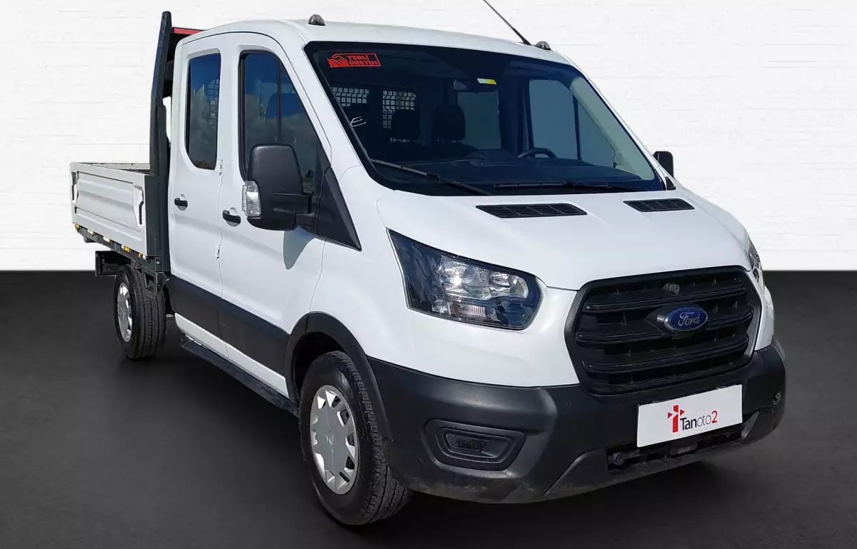 Ford Transit 350M 2.0 Eb Çift Kabin Orta Şasi Trend Kasalı 170HP