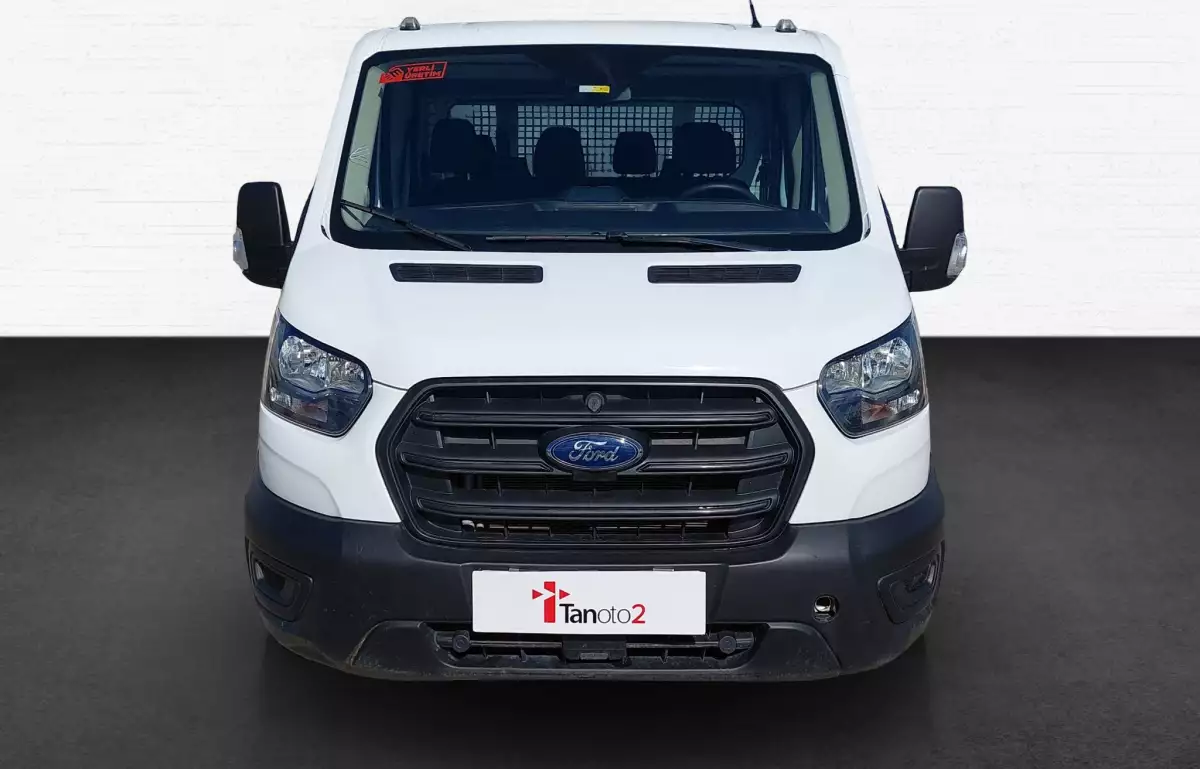 Ford Transit 350M 2.0 Eb Çift Kabin Orta Şasi Trend Kasalı 170HP