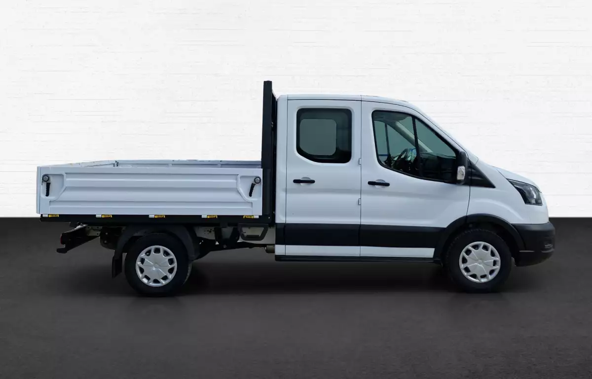 Ford Transit 350M 2.0 Eb Çift Kabin Orta Şasi Trend Kasalı 170HP