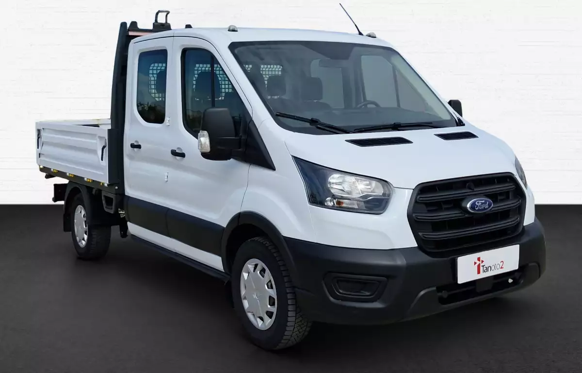 Ford Transit 350M 2.0 Eb Çift Kabin Orta Şasi Trend Kasalı 170HP