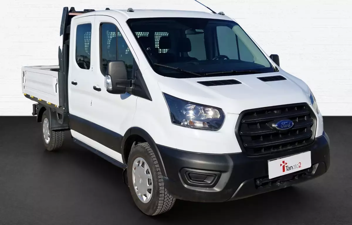 Ford Transit 350M 2.0 Eb Çift Kabin Orta Şasi Trend Kasalı 170HP