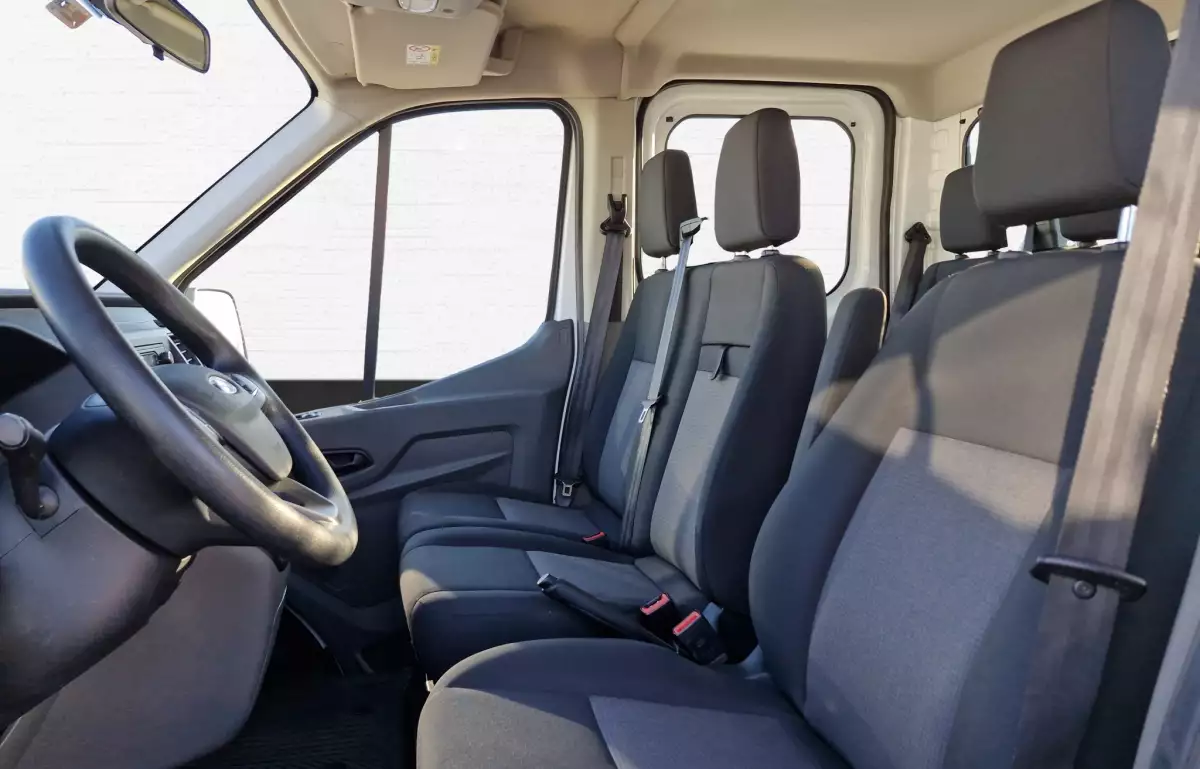 Ford Transit 350M 2.0 Eb Çift Kabin Orta Şasi Trend Kasalı 170HP