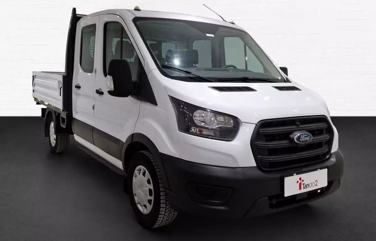 Ford Transit 350M 2.0 Eb Çift Kabin Orta Şasi Trend Kasalı 170HP