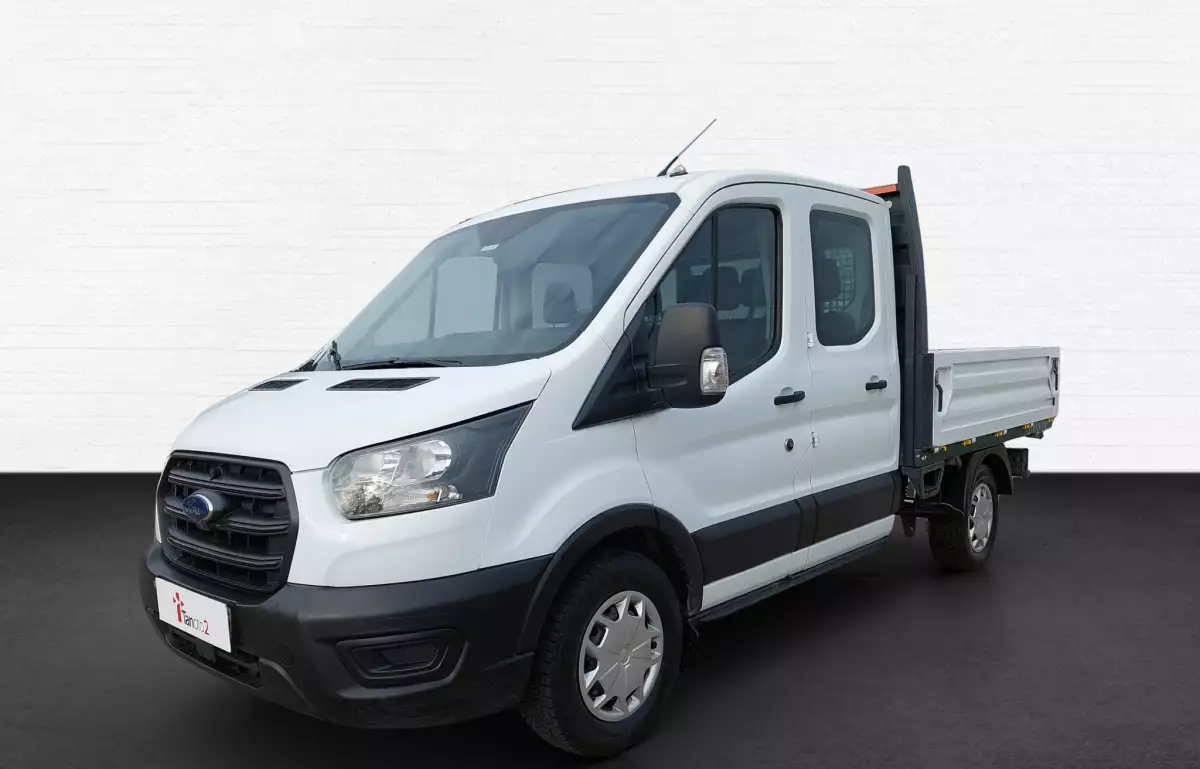 Ford Transit 350M 2.0 Eb Çift Kabin Orta Şasi Trend Kasalı 170HP