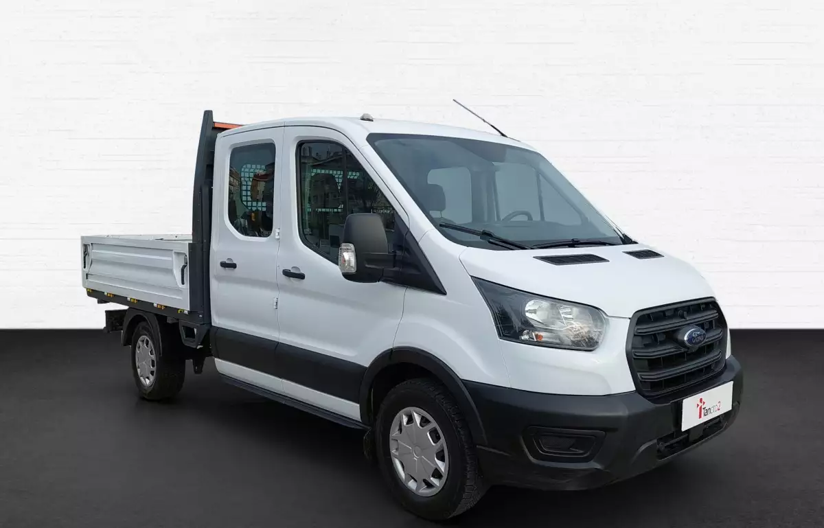 Ford Transit 350M 2.0 Eb Çift Kabin Orta Şasi Trend Kasalı 170HP