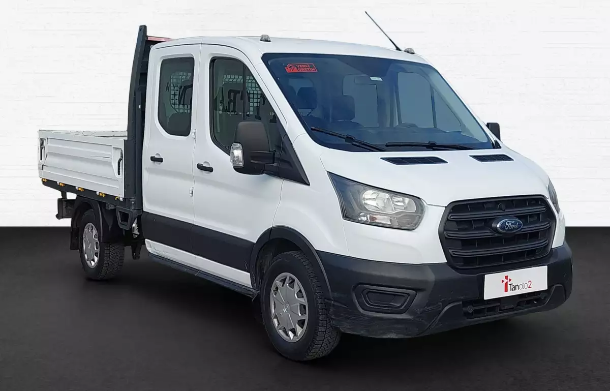 Ford Transit 350M 2.0 Eb Çift Kabin Orta Şasi Trend Kasalı 170HP