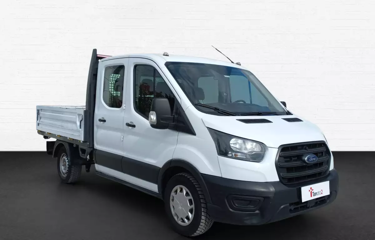 Ford Transit 350M 2.0 Eb Çift Kabin Orta Şasi Trend Kasalı 170HP