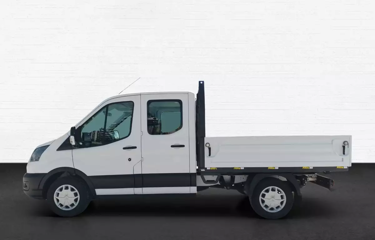 Ford Transit 350M 2.0 Eb Çift Kabin Orta Şasi Trend Kasalı 170HP