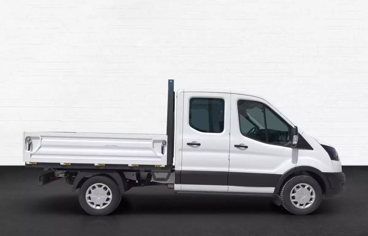 Ford Transit 350M 2.0 Eb Çift Kabin Orta Şasi Trend Kasalı 170HP